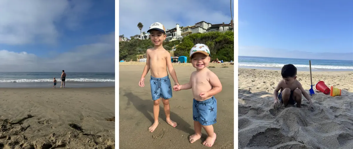 Beach Day at Crescent Bay Beach